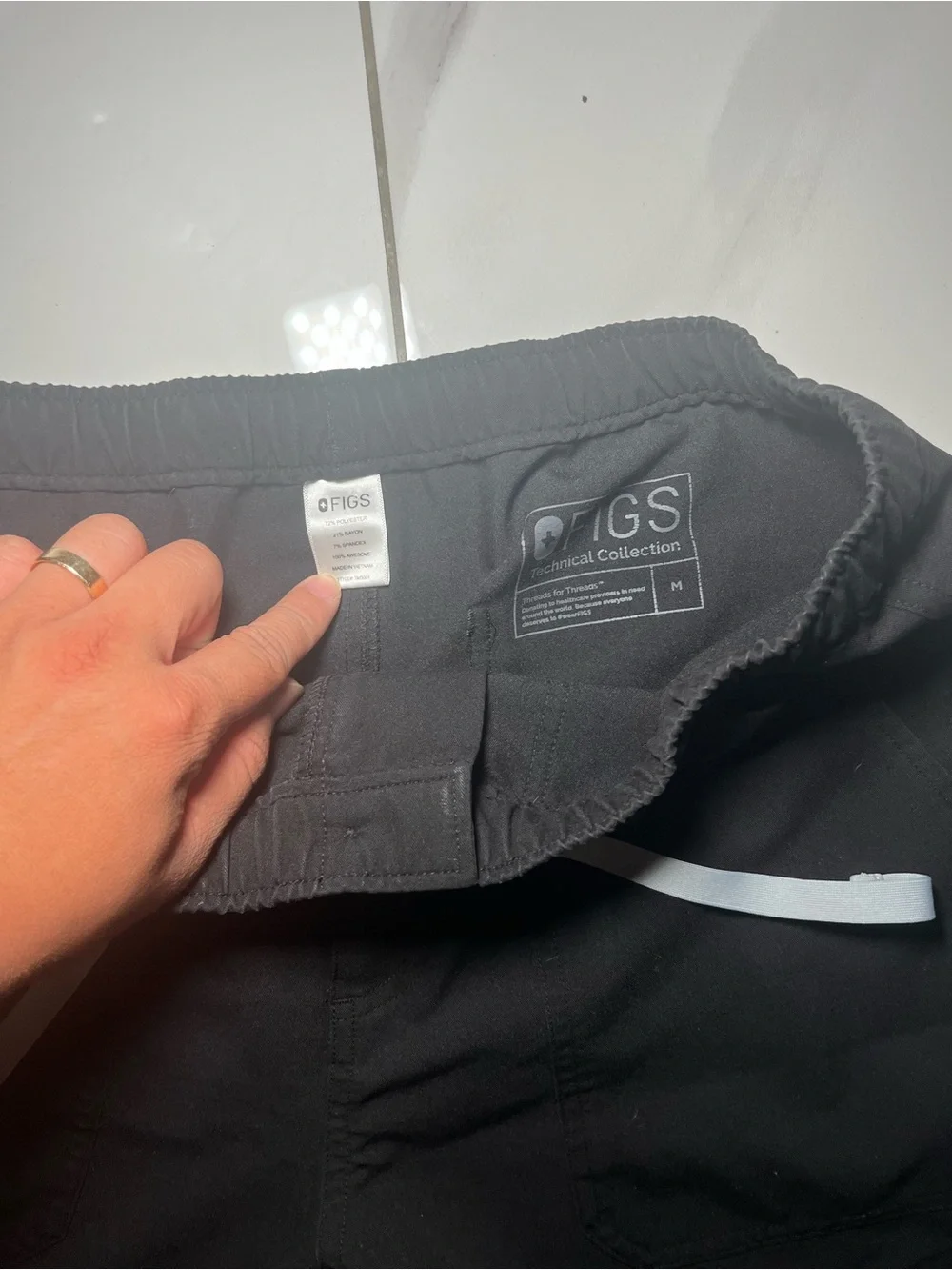 Black Figs Scrub Pants for Men